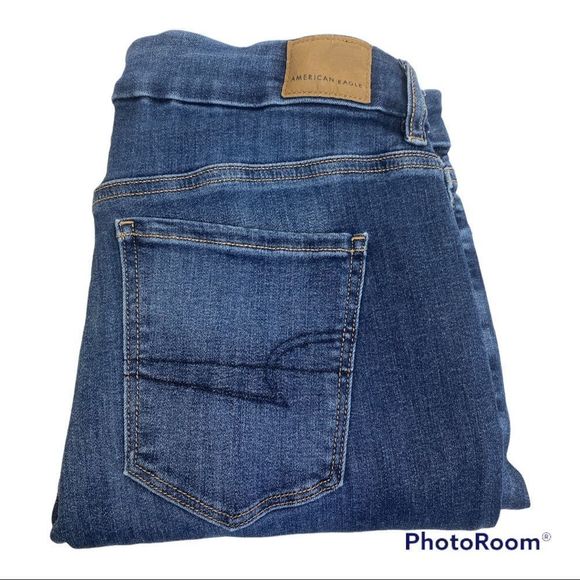 American Eagle Curvy Jegging Jeans Short - Picture 4 of 7